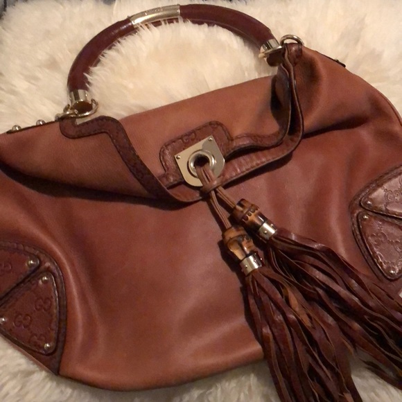 Gucci Handbags - Gucci Leather Bag